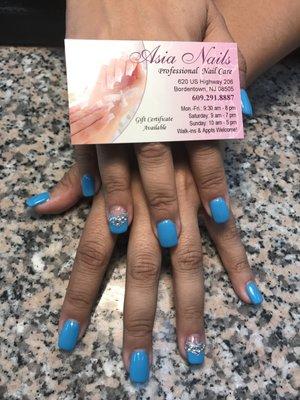 Nail design from Asia Nails