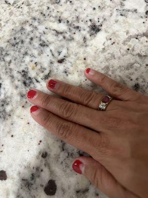 10 days after gel manicure