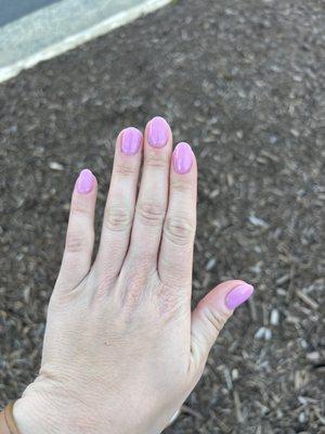 SNS manicure