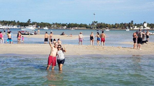 Try our 2 hr guided tour and stop for a swim at the Sandbar