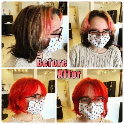 Color correction and cut