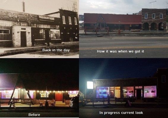 Its amazing how things have come full circle with the renovations.