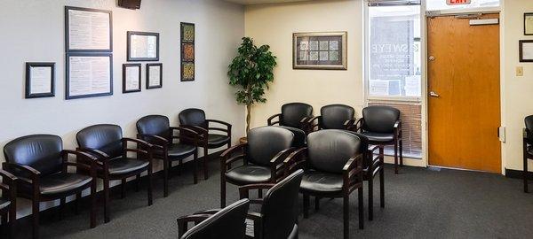 Front waiting area at Southwestern Eye Center - Apache Junction