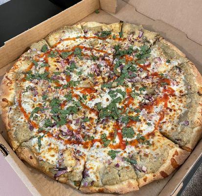 Samosa Pizza (4/5) - pretty good!