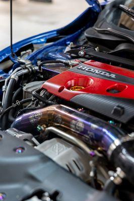 Honda Civic Type R Engine Bay