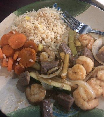 Hibachi Steak & Shrimp