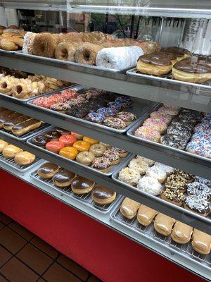 Lots of donut options!