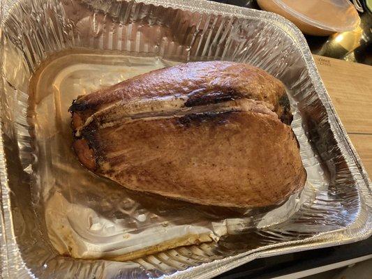 Delicious Skin in the Turkey Breast. Posted 11/27/20