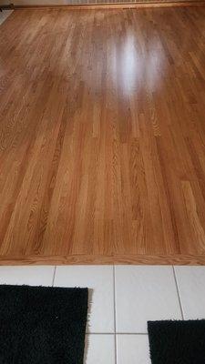 Wood flooring