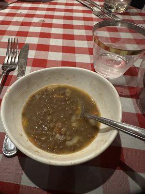 Lentil soup - so delicious