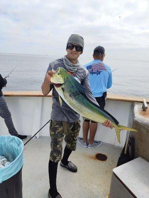 Brother with this beauty he caught. Look at that color.