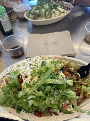 Chicken burrito bowl