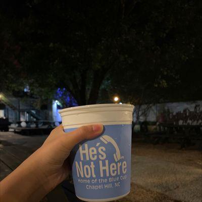 My first blue cup