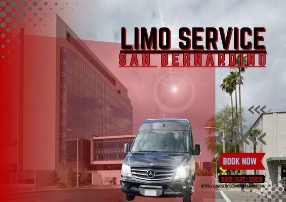 Limo Service San Bernardino in San Bernardino, CA P - 909-327-3159