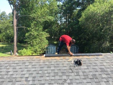 Roof Repair, Maintenance, Ridge Vent Install.