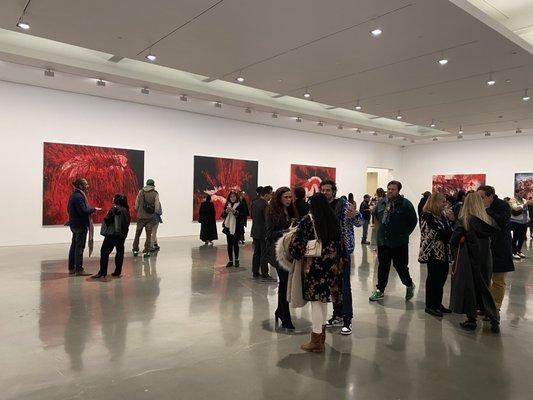 Opening reception for Anish Kapoor @ Regen Projects (Mar. 4, 2023)