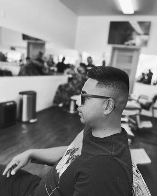 Barbering since 2017. Haircut done by Angelo. Book your next appointment with Angelo today!