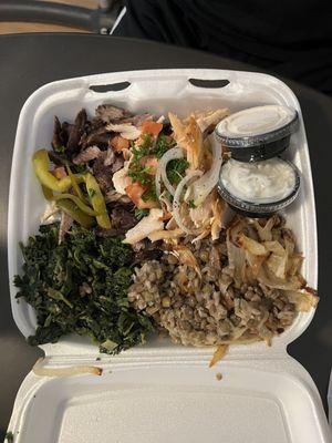 Mixed Shawarma Plate