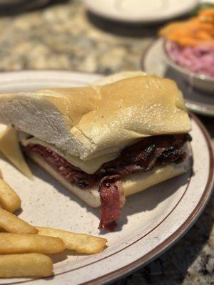 HALF - pastrami lunch special