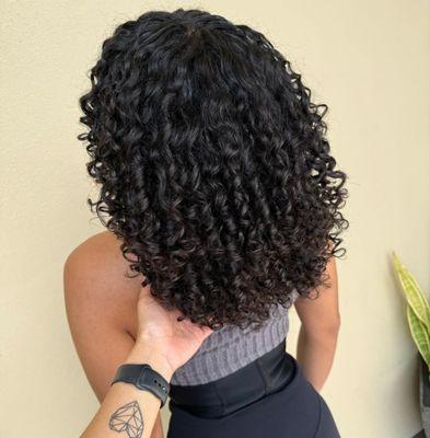 Curly Cut & Transformation by Brenda