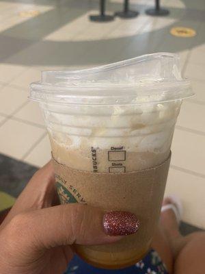 Frappe in a sip cup?