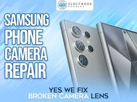 Yes we work on android too!  Electrode Repairs can get your phone taking quality pics again.
electroderepairs.com