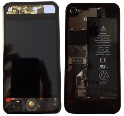 iPhone 4s Clear customization