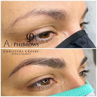 Giving your brows more density, fullness and structure opens up the eye making you look more awake and YOUNGER!!