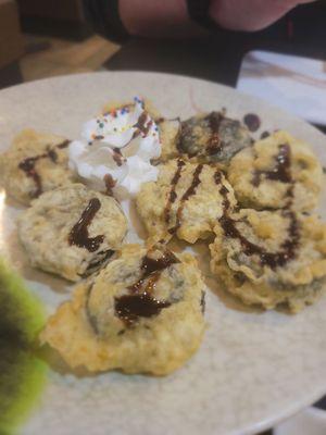 Fried Oreos. They were so yummy.