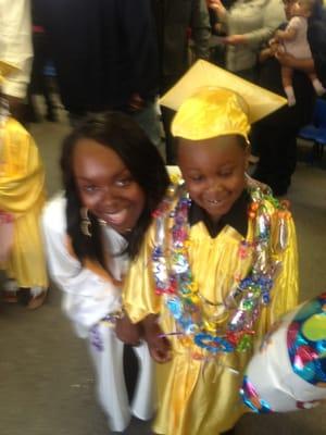 This is my son with his teacher on graduation at Live Learn Laugh Preschool!!!!!