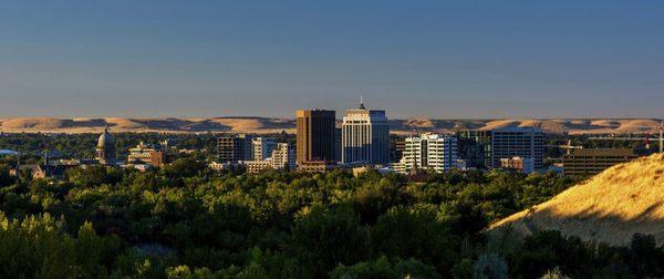 Downtown Boise, Idaho Landscape