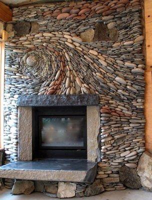 Beautiful masonry work available at the Stove Shop.