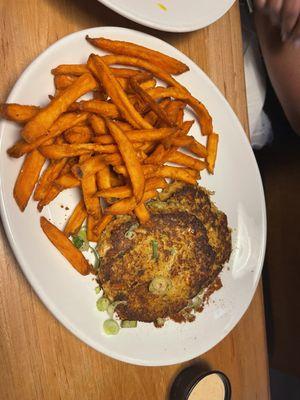 Crab Cakes Dinner