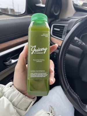 Green juice is greeeenyyy