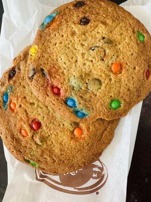 M&M Cookies--love!