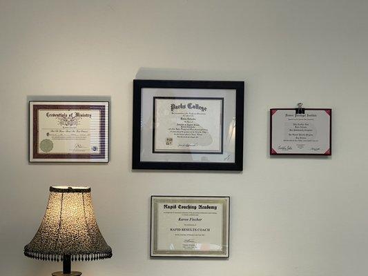 Degrees and Certificates