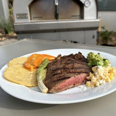 Prime flatiron carne asada