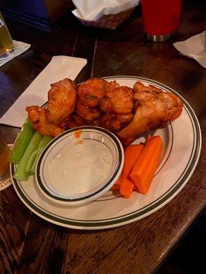 Baked chicken wings ( 10 pieces)