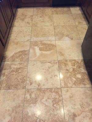 Travertine Satin Polish