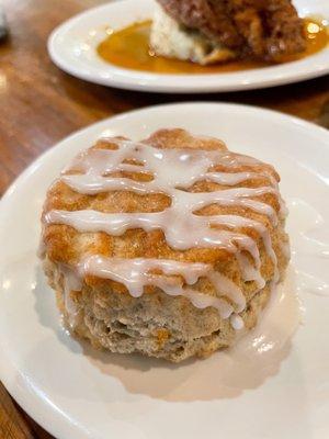 Iced Cinnamon Biscuit