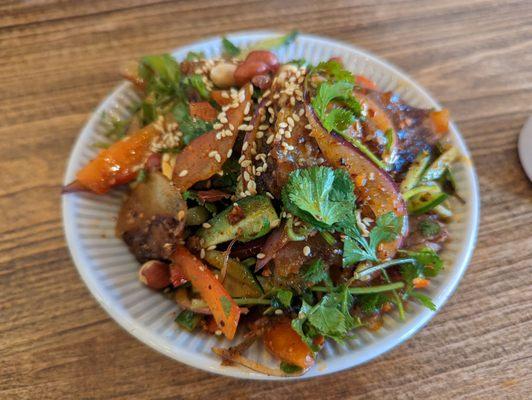 Sliced Beef & OX Tongue with Chili Sauce