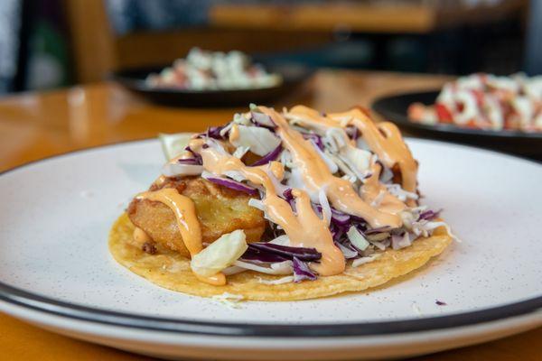 Fried Shrimp Taco