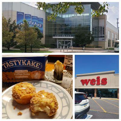 Thursday Dessert "TastyKake Creme Filled Koffee Kake Cupcakes" produced in Philadelphia, bought at Weis Grocery in Mountain Top.  8/15/2024