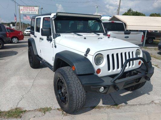 2013 JEEP WRANGLER 4X4 HARD TOP 
91k MILES