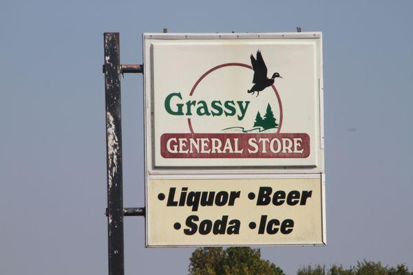 Grassy Lake store is at the corner of Grassy Lake road and 148 going south. Your next turn off is Sneed Road...