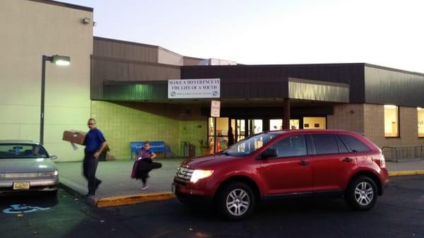 Entrance to the Boys & Girls club in Clifton.