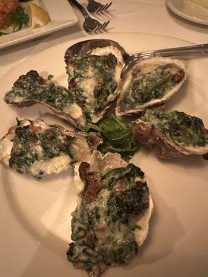 Oysters, Rockefeller