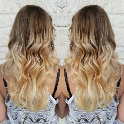 Sunny balayage ombre by stylist Olivia Flores  #artisticedgesalon #artisticedgegirl  Call 210.340.6398 and ask for her!