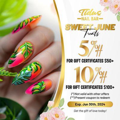 Sweet june promotion