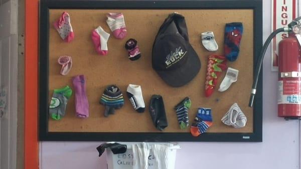 Board-O-Lost Socks/Hats